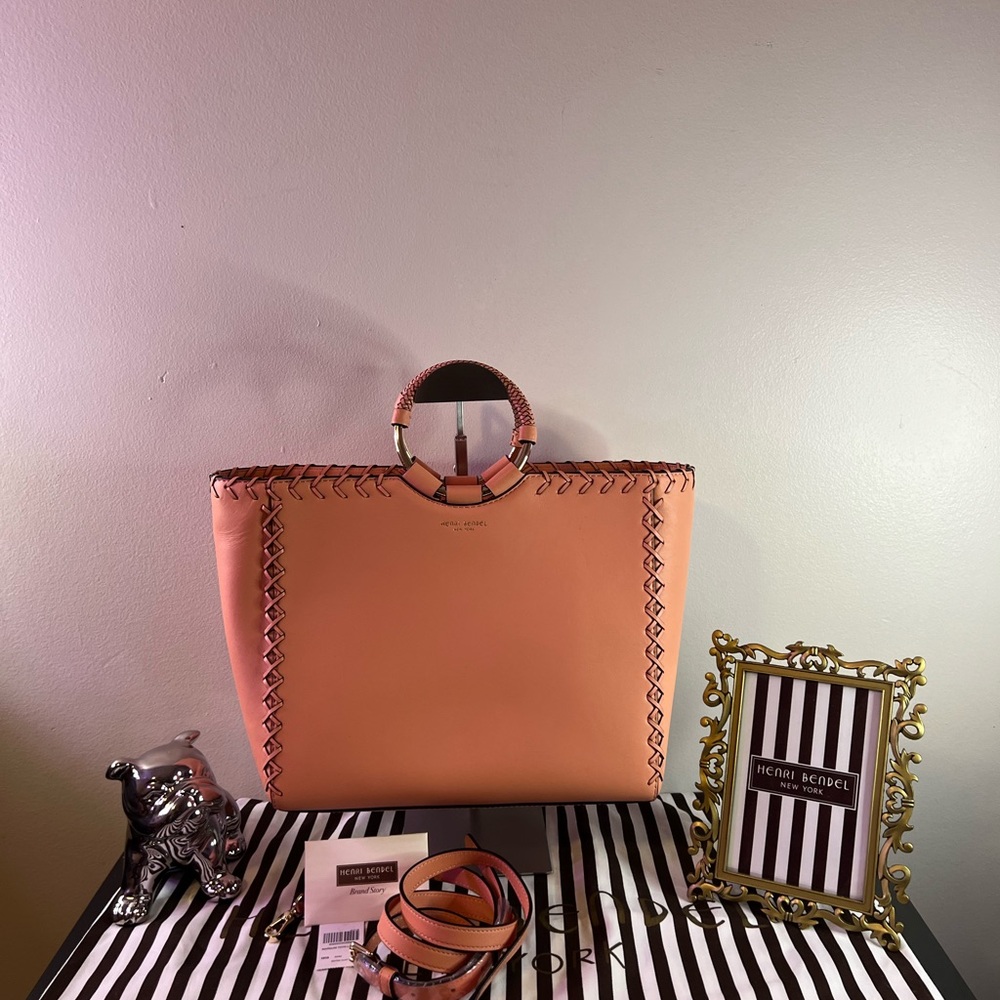 Henri Bendel Marquis Whipstitch Tote